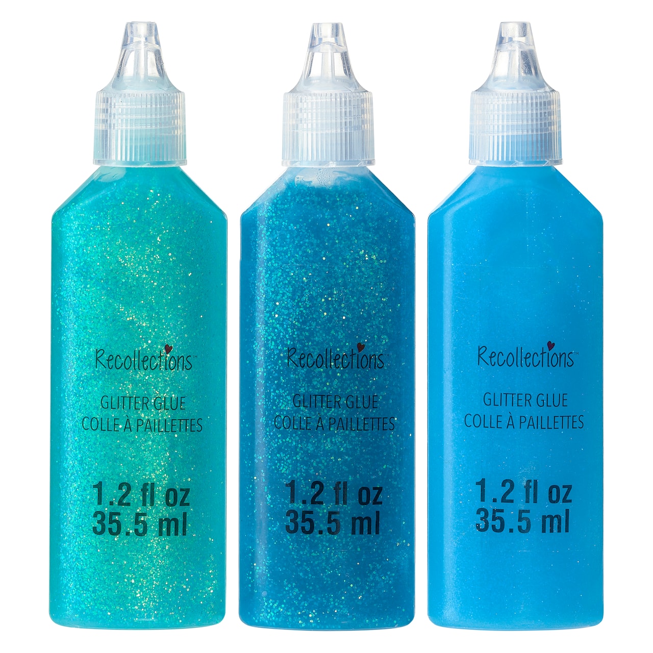 12 Packs: 3 ct. (36 total) Mixed Glitter Glue by Recollections™